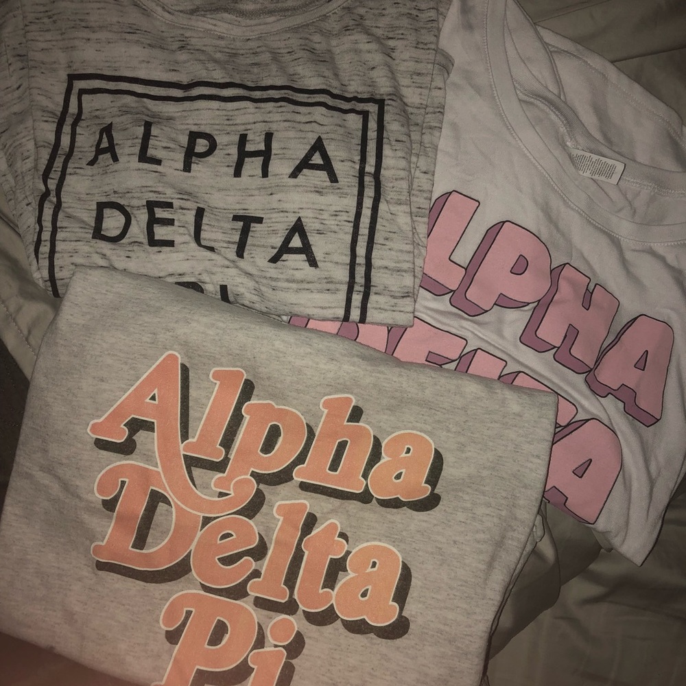 bundle of adpi shirts